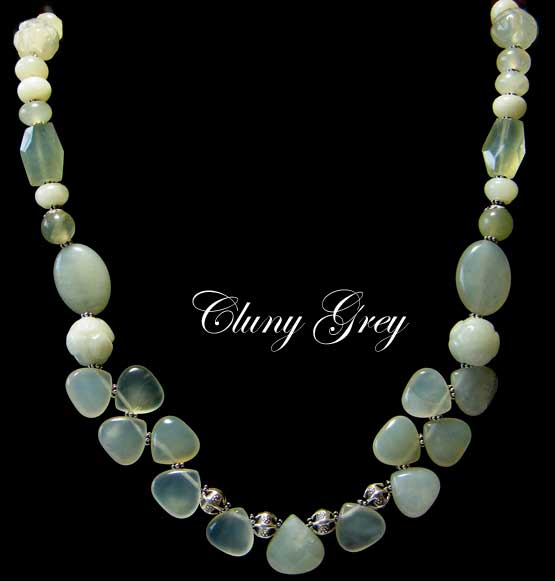 Natural Jadeite Jade Gemstone Hand-knotted Bead Necklace with Laughing –  Gems Dynasty Crystals
