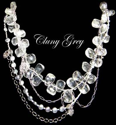 quartz necklace